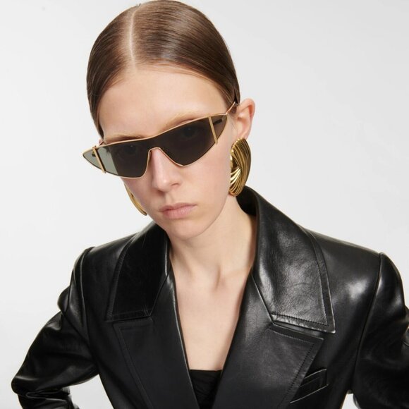NEW SAINT LAURENT SL 536 003 CAT EYE WOMEN SUNGLASSES SAINT LAURENT SL536 003 - Picture 1 of 11